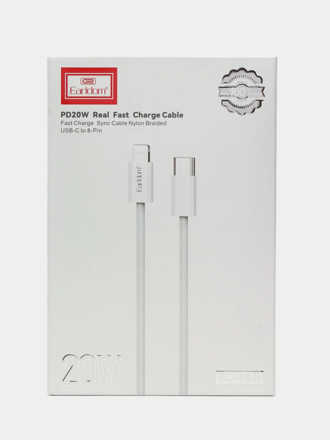Кабель зарядный Type-C - Type-C 60w / Type-C - Lightning 20W / EC-144 Earldom