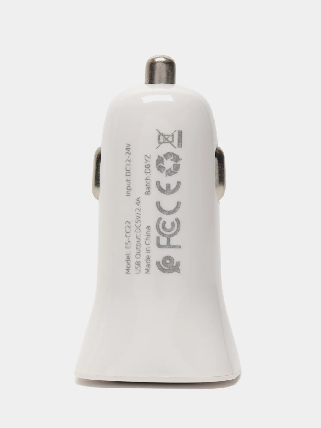 Автомобильное зарядное устройство 2 USB Earldom ES-CC22 2400mA, автомобильный зарядник