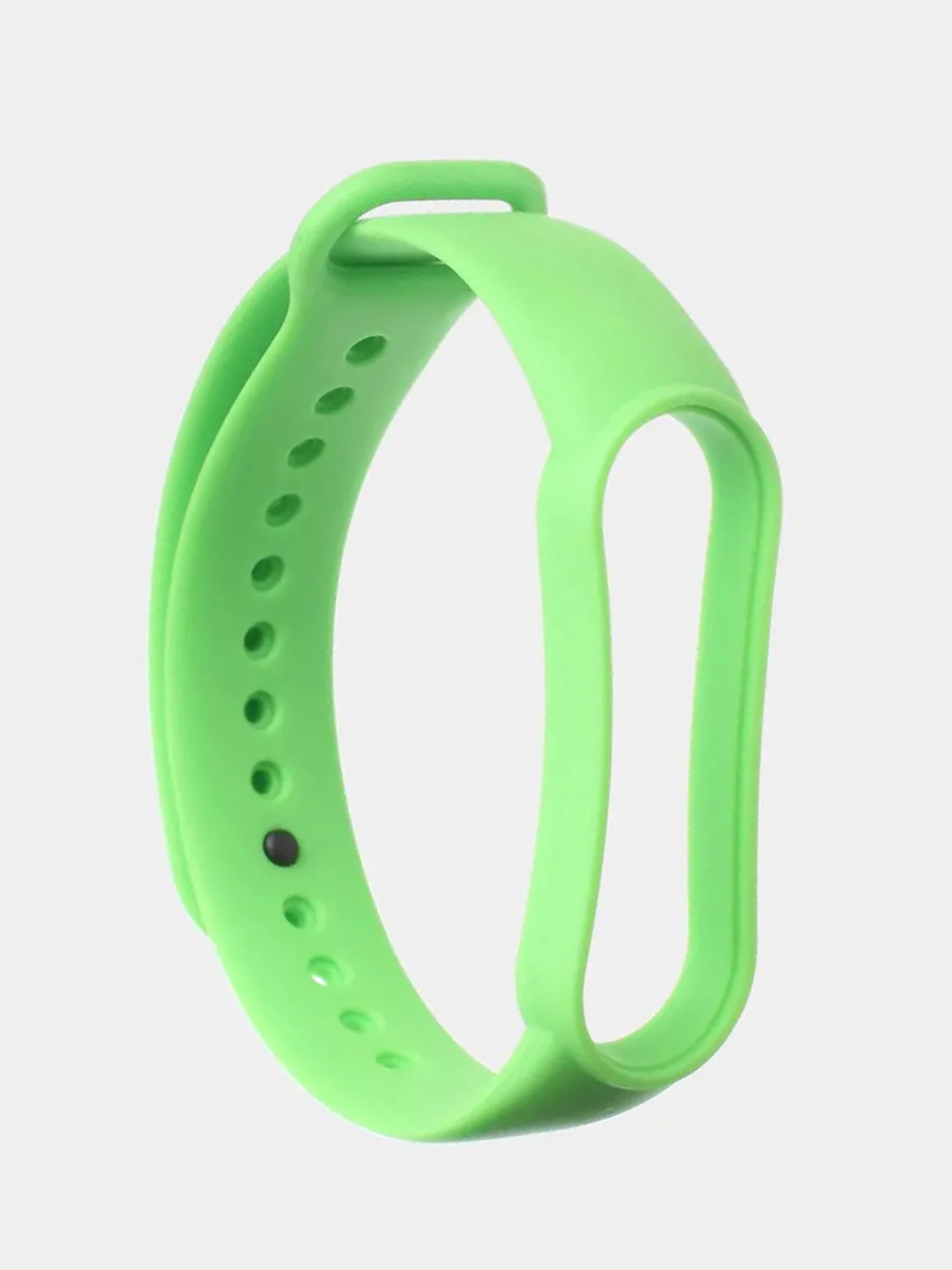 Зеленый ремешок для фитнес браслета Xiaomi Miband 5, Miband 6