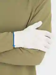 Перчатки рабочие хб с ПВХ, 5-ти нитка, белые
