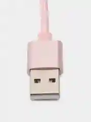 Розовый кабель зарядный Hoco X2 (Type-C, Lightning, Micro-USB) для Apple iPhone или Андроид