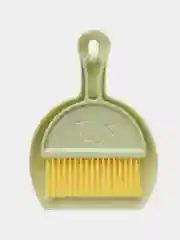 Зелёный хаки компактный совок и щетка