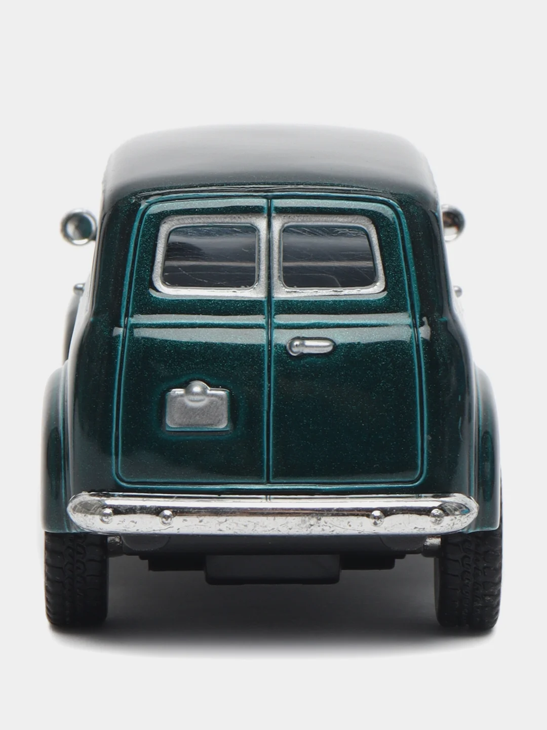 Зеленый металлическая машинка Kinsmart 1950 Chevrolet Suburban Carryall, 1:36, KT5006D