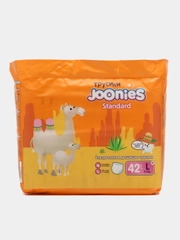 Подгузники-трусики Joonies Standard, размер L, 9-14 кг, 42 штуки