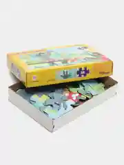 Желтый макси-пазлы "Мультфильмы", 35 элементов