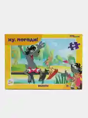 Желтый макси-пазлы "Мультфильмы", 35 элементов