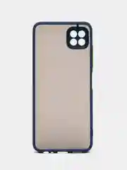 Морской чехол Samsung Galaxy A22s / A22 5G, Галакси А22, пластиковый матовый с цветными кнопками