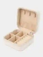 Белый шкатулка для хранения ювелирных украшений