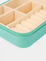 Голубой шкатулка для хранения ювелирных украшений