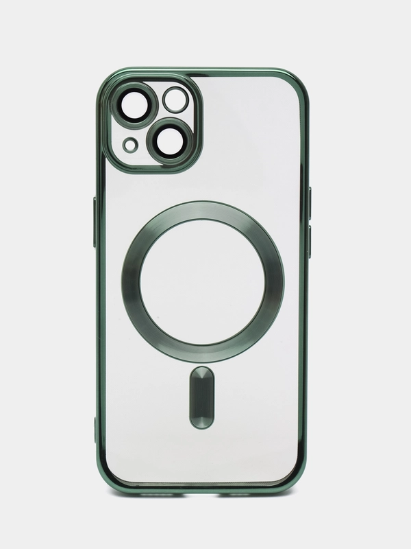 Чехол c защитой камеры iPhone 11, 13, 14, 14pro, 14 pro max, 15 pro, 15 pro max MagSafe