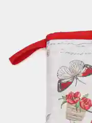 Красный прихватка и варежка для кухни, подставка под горячее, 17 х 17 см, 17 х 27 см