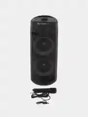 Колонка беспроводная Bluetooth с подсветкой ZQS-6212 20Вт (USB/SD/AUX/FM) + микрофон