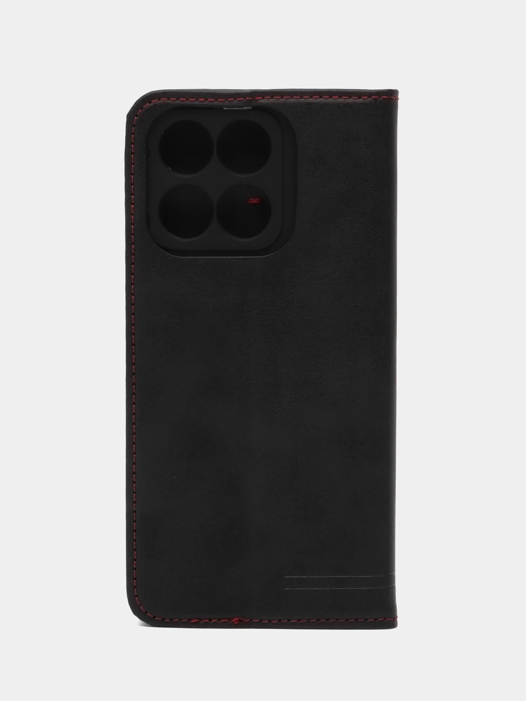 Синий чехол-книжка Honor X6A ( Хонор Х6А), из искусственной кожи