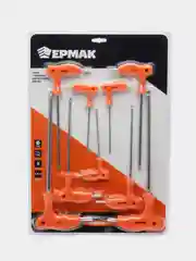 Набор угловых TORX ключей T10-T15-T20-T25-T27-T30-T40-T45-T50