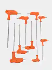 Набор угловых TORX ключей T10-T15-T20-T25-T27-T30-T40-T45-T50