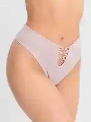 Розовый трусики-стринги женские