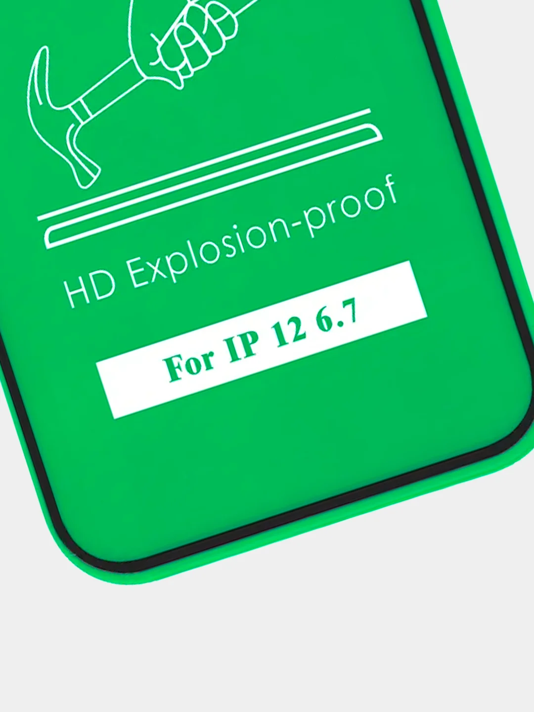 Защитная пленка для iPhone 12 Pro Max, 6,7, глянцевая, керамическая с олеофобным покрытием