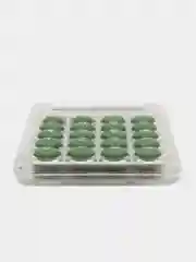 Зеленый калькулятор карманный, прозрачный, 8,5 х 5,5 см, мини-калькулятор, милый, офисный