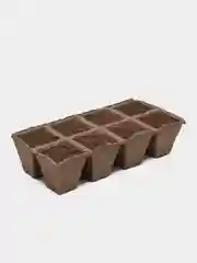 Торфяные кассеты ( 50 штук)8 ячеек, 70 х 70 х 70 мм. Набор  для рассады