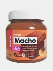 Шоколадная паста CHIKALAB с кокосом и кешью choco MACHO, 250 гр