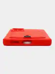 Алый чехол Xiaomi Redmi Note 11 Pro / Note 12 Pro, Редми Нот 11 про с карманом для карты