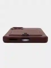 Багровый чехол Xiaomi Redmi Note 11 Pro / Note 12 Pro, Редми Нот 11 про с карманом для карты