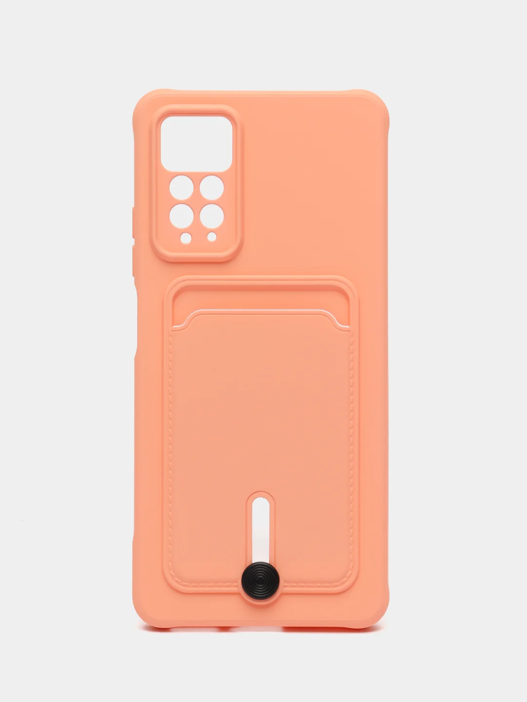 Пудровый чехол Xiaomi Redmi Note 11 Pro / Note 12 Pro, Редми Нот 11 про с карманом для карты