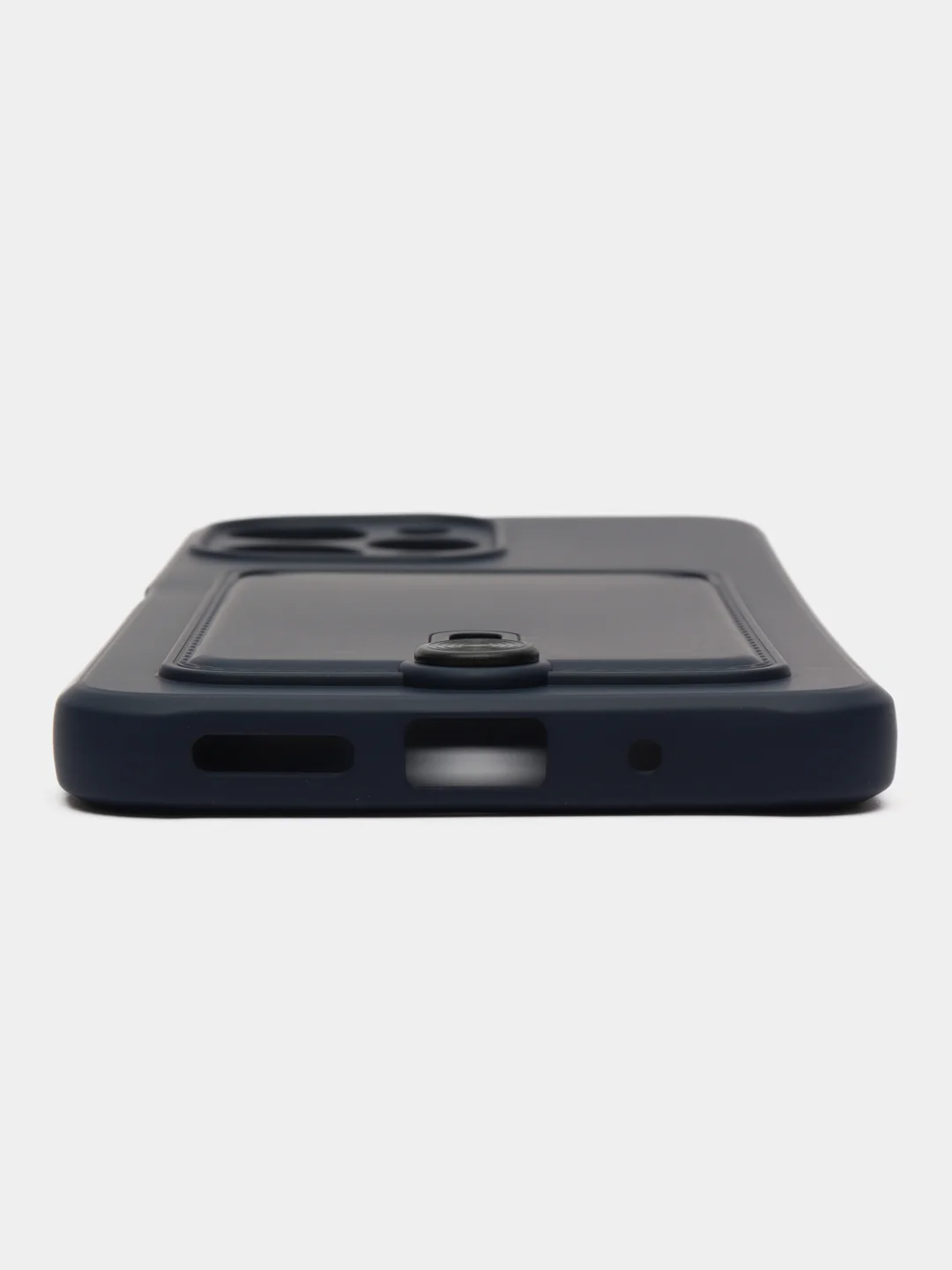 Салатовый чехол Xiaomi Redmi 12 / Сяоми Редми 12, силиконовый с карманом для карты