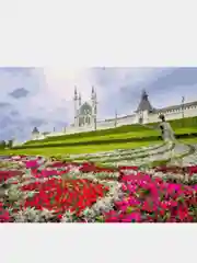 Картина по номерам "Казанский кремль, мечеть, Казань", 40х50 см, на подрамнике