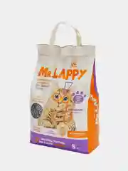 Наполнитель комкующийся Mr.LAPPY на основе активированного бентонита, 5 кг