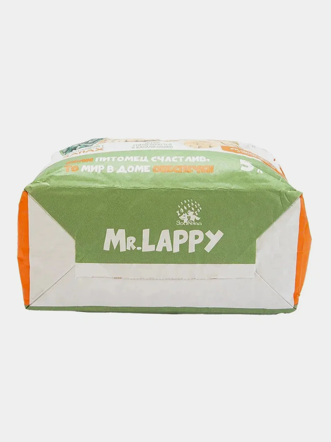 Наполнитель комкующийся Mr.Lappy TOFU "Зеленый чай", 10 л, 5 кг