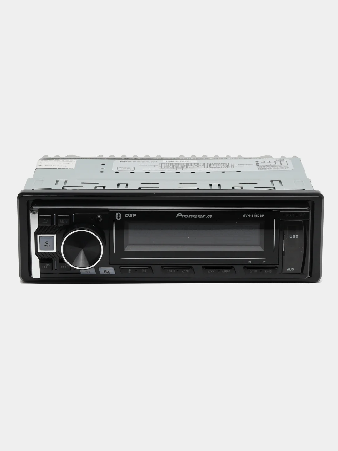 Автомагнитола Pioneer GB MVH-815DSP, Bluetooth, 1 din, процессорная