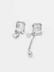 Серьги асимметричные Dali, серьги женские, висячие