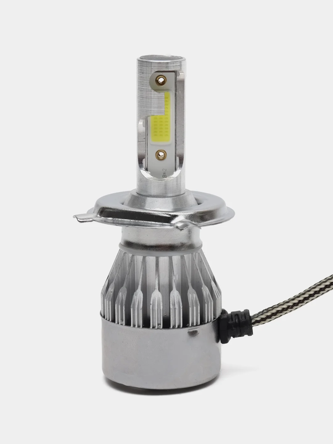 Светодиодные LED лампы C6 H7, H4, 2 шт в комплекте