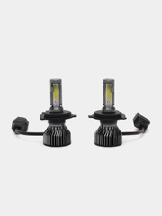 Светодиодная LED лампа H4, H7, 2 штуки в комплекте