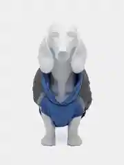 Красный утепленный жилет для собак