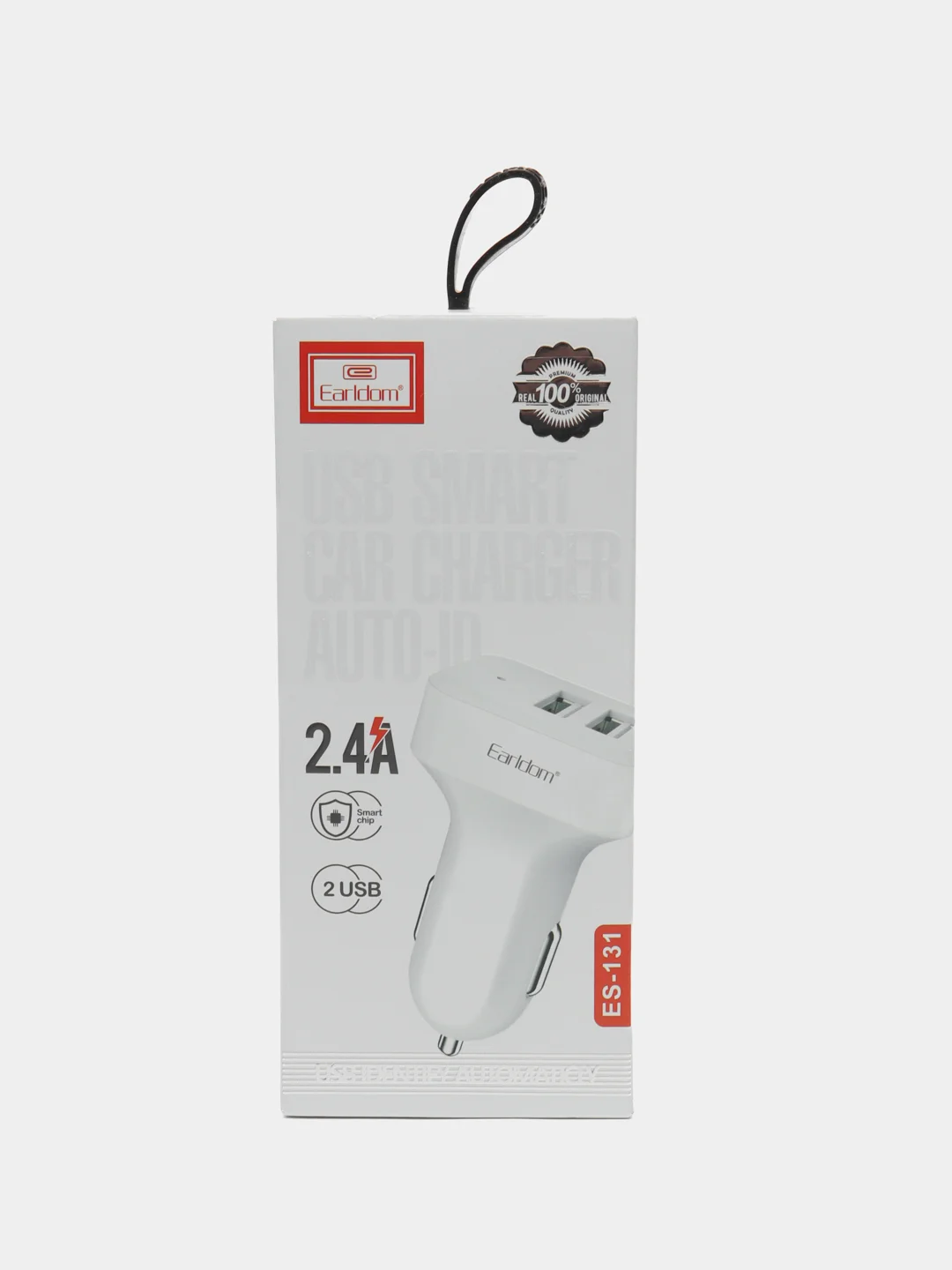 Автомобильное зарядное устройство 2 USB Earldom, ES-131, 2100mA