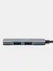 HUB USB+Type-C, 3 x USB 3.0 Earldom ET-HUB10 хаб / USB-C HAB, хаб