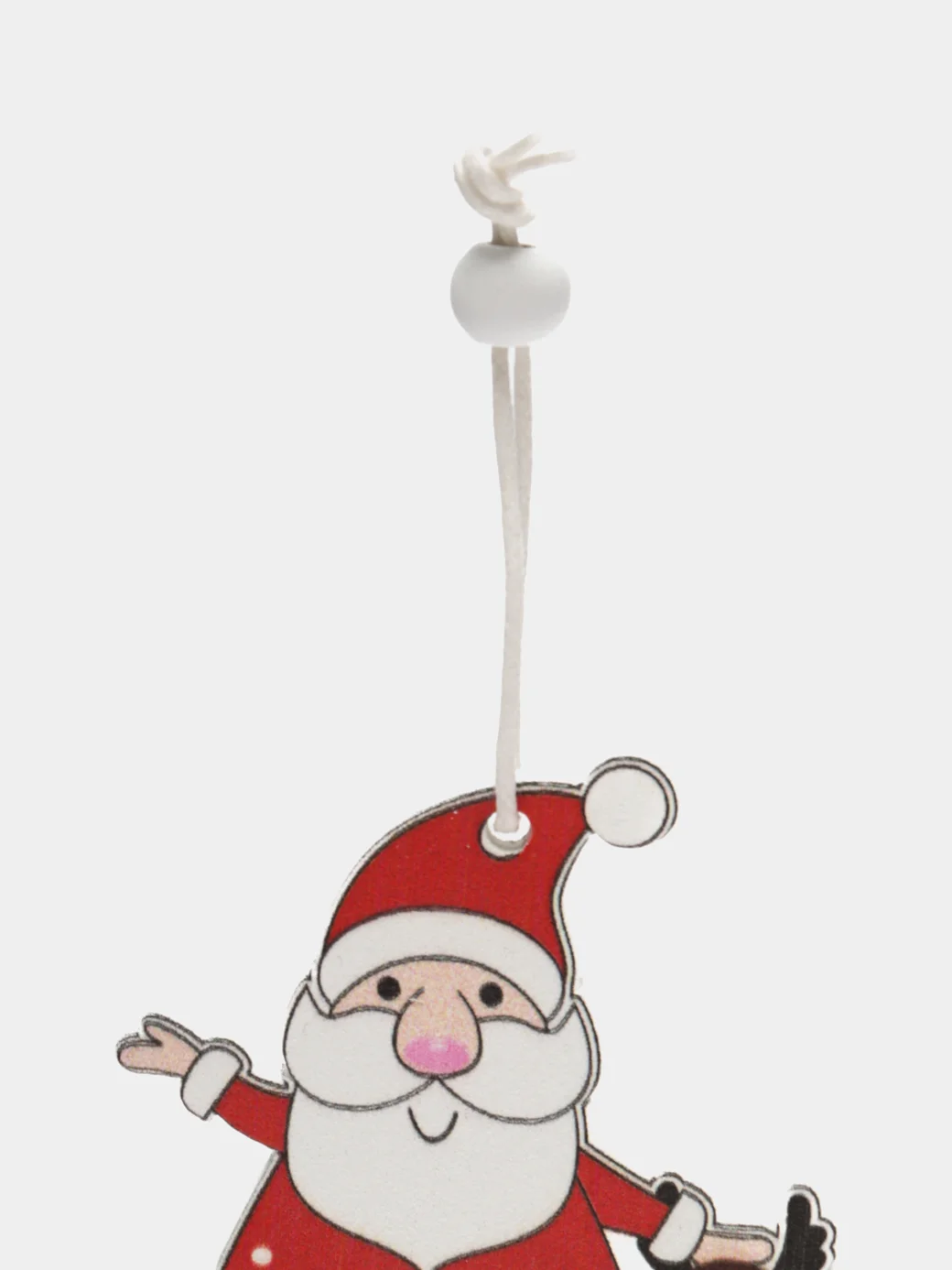 Коралловый ёлочные игрушки, деревянные, 12 штук