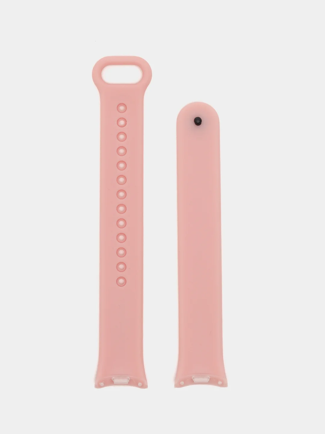Розовый силиконовый ремешок на Xiaomi Mi Band 8