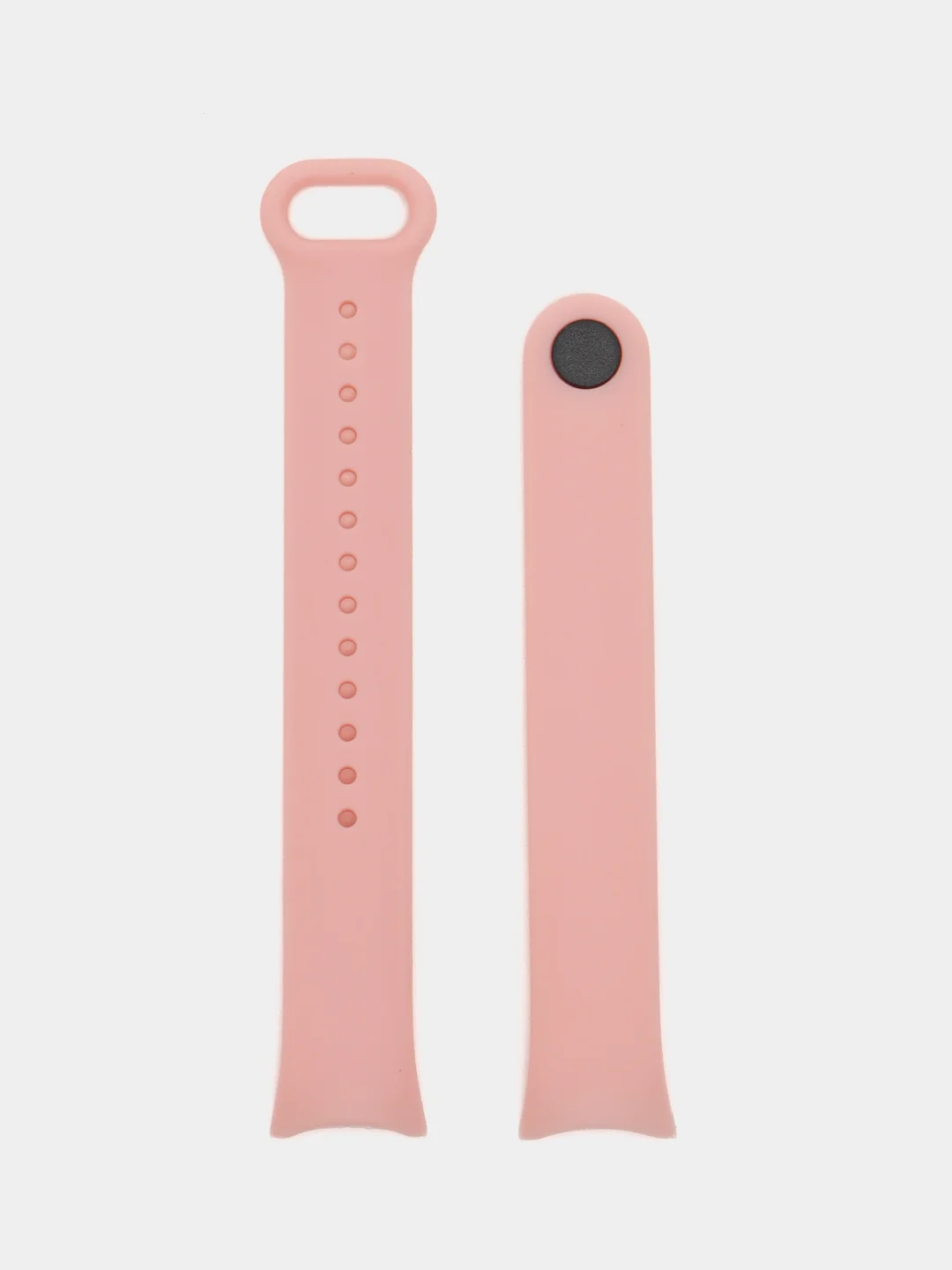 Розовый силиконовый ремешок на Xiaomi Mi Band 8