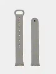Серый силиконовый ремешок на Xiaomi Mi Band 8