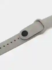 Серый силиконовый ремешок на Xiaomi Mi Band 8