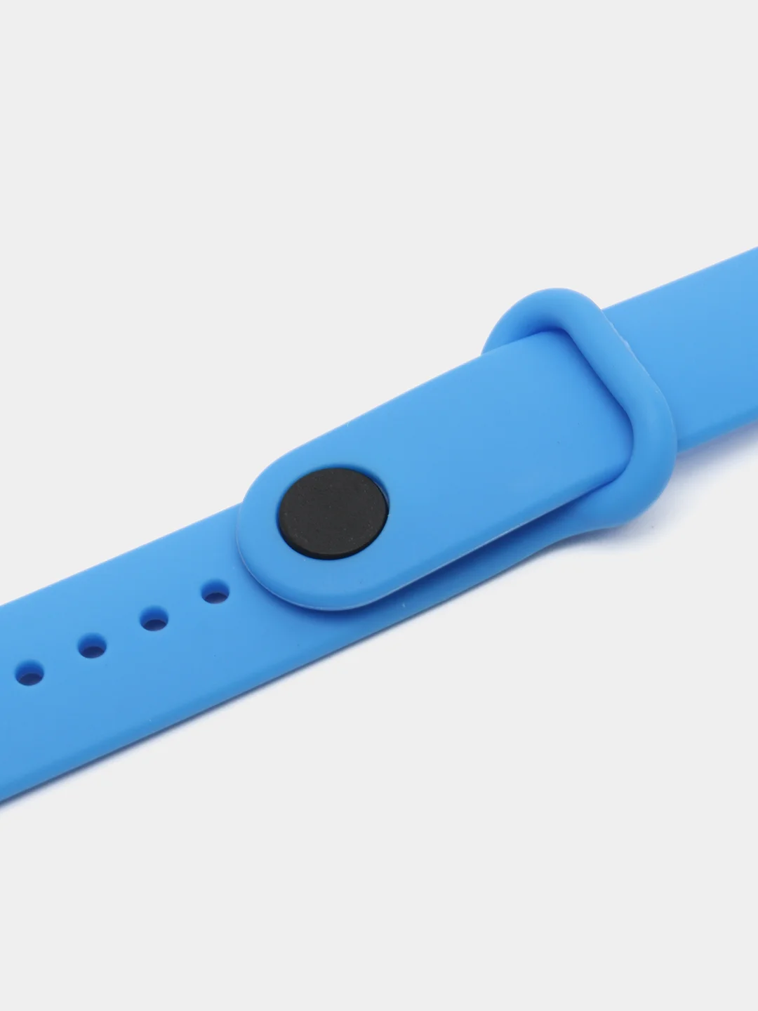 Синий силиконовый ремешок на Xiaomi Mi Band 8