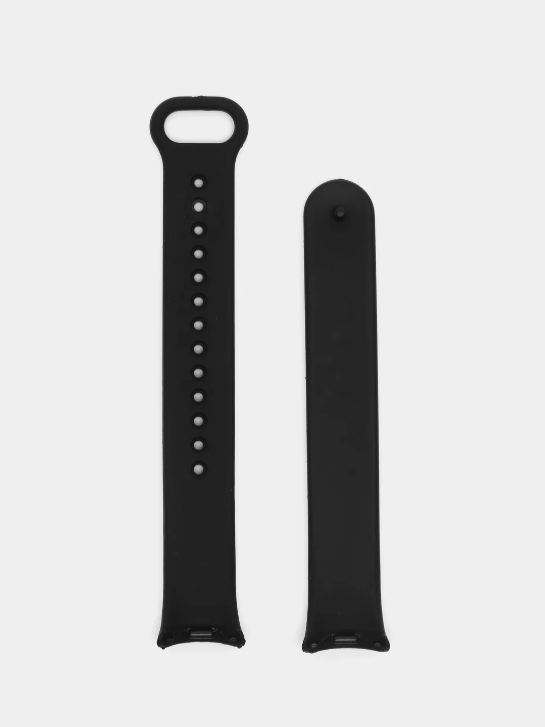 Черный силиконовый ремешок на Xiaomi Mi Band 8