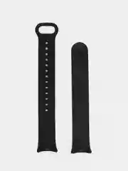 Черный силиконовый ремешок на Xiaomi Mi Band 8