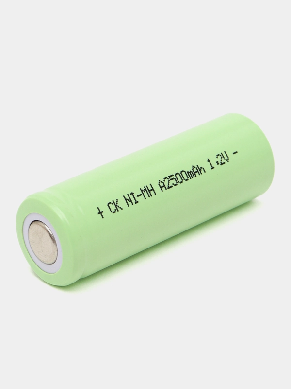 Аккумулятор Ni-MH A 2500mah, 1.2V, плоский, 17 х 50 мм