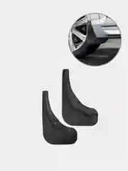 Брызговики передние VOLVO XC60, 2018-, 2 штуки (optimum) в пакете / Вольво ХС60