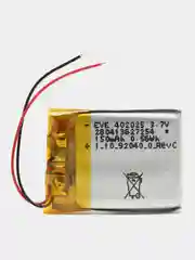Аккумулятор литий-полимерный 4.0*20*25 402025 (3.7В, 50mah)