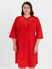 Красный платье женское, большие размеры